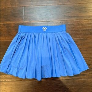 Aritzia TNA Electric Blue Pleated Tennis Skirt
